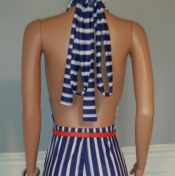 High-Quality Backless Wide Leg One Piece Jumpsuit - Picture 6 of 6